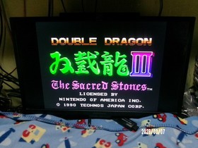 #875 Double Dragon III: Sacred Stones NES Nintendo CIB - No Poster - TESTED