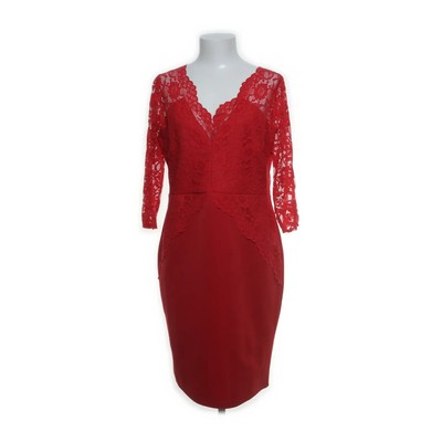 Dorothy Perkins, Cocktailkleid, Größe: 42, Rot, Elasthan/Polyamid/Polyester #NN8
