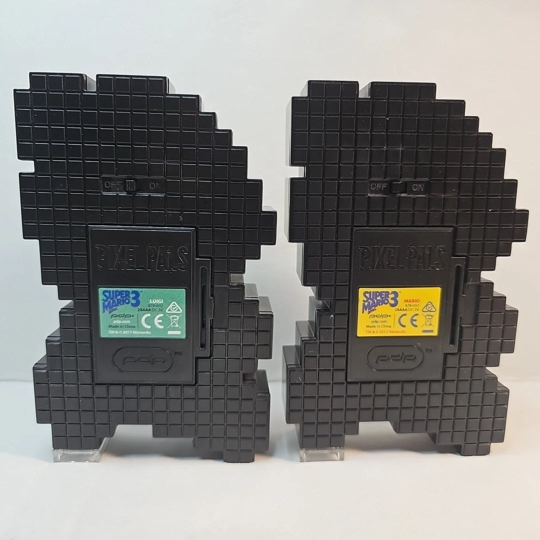 Pdp Pals Del Pixel Nintendo Super Mario 3 Luigi De Colección