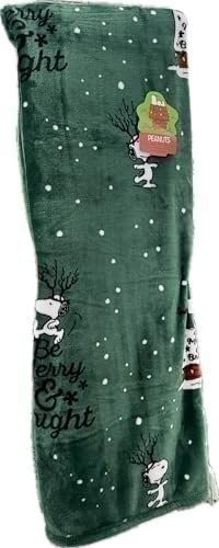 Berkshire Coperta & Casa Co Arachidi Gang Natale Velluto Morbido Peluche Lancio... - Foto 21 di 24