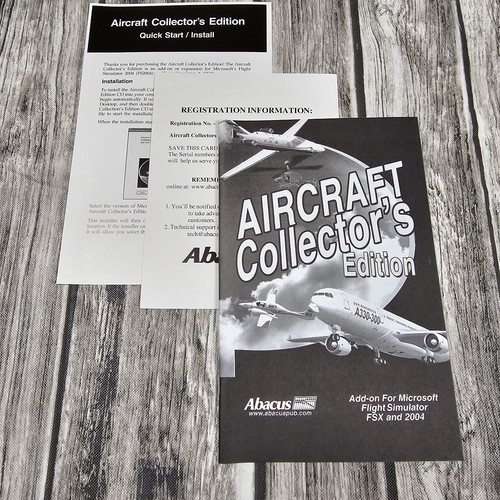 Dash 8-300 & Aircraft Collection PC-CD Rom für Flugsimulator 2004 CIB GUT - Bild 6 von 10