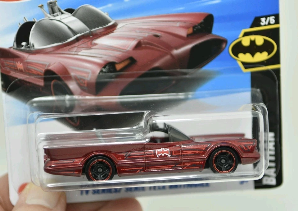 HOT WHEELS BATMOBILE BATMAN 3/5 - CLASSIC TV SERIES - BATMOBILE - - Photo 2/4