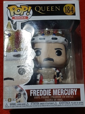 Funko POP! Rocks: Queen - Freddie Mercury King 184 Actionfigur