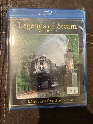 Legends of Steam Vol 3 Union Pacific 844 Portand to Wyoming Blue Ray New Sealed