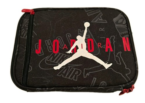 Nike Michael Jordan Jumpman Lunch Pack Bag Insulated main,Red Zipper