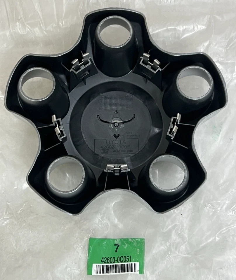 Tapacubos tapacubos tapacubos de acero de 5 radios de 18" genuino Toyota Tundra 2007-2021 Foto 2 de 3