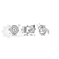 Kompressor Klimaanlage für Opel Insignia A Stufenheck 2.0 CDTi Bj.08-17