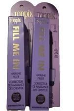 Toppik Fill Me In Hairline Filler MEDIUM BROWN for Thicker Looking Hair Lot of