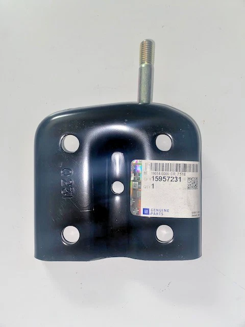 Placa de anclaje de resorte trasero GM 1982-2005 ORIGINAL, PLACA OEM NUEVA, P/N 15957231 Foto 2 de 4