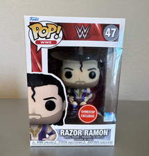 Funko Pop! Vinyl WWE Razor Ramon #47 GameStop Exclusive Figure Sports
