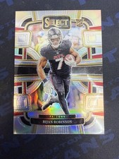 2023 Panini Select Bijan Robinson Silver RC #4 Falcons