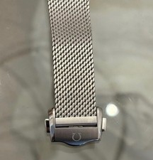 OMEGA 20mm Mesh Strap Milanese Steel Bracelet...