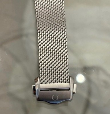 OMEGA 20mm Mesh Strap Milanese Steel Bracelet for Seamaster Speedmaster NTTD -
