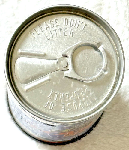 RARE-NEVER OPEN-1968 Zodiac-Malt Liquor-Peter Hand-Chicago-12 oz-Steel Beer Can - Picture 5 of 6