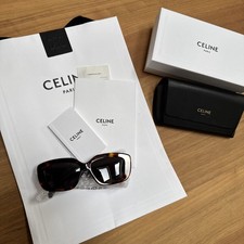 550 Celine Triumphe 04 Sunglasses Dark Havana Universal Fit