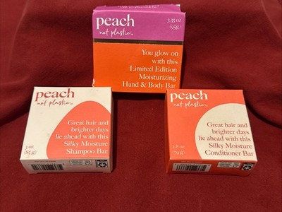 Peach - Plastic Free Hair And Skin Set