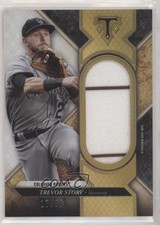 2017 Topps Triple Threads Single Jumbo Relics 17/36 Trevor Story #SJR-TSO 0b2