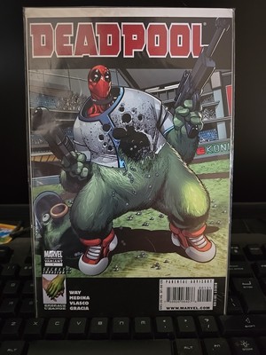  Deadpool #1 (2008) Marvel Comic Book Rare 2nd Print Variant VF