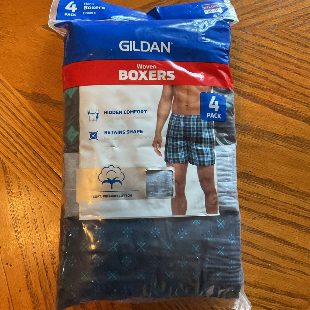 Gildan Boxershorts voor heren, katoen, stretch, multipack