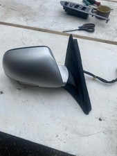 Honda Accord 2007 Drivers Wing Mirror Power Folding Silver