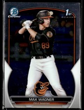 2023 Bowman #BCP-8 Max Wagner Chrome Prospects Baseball Card 1103T
