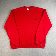 VTG 80s Russell Athletic Crewneck Sweatshirt Men's Extra Large Graphic Beach USA