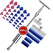 Car Body Slide Hammer Paintless Dent Repair Tool Puller Lifter Hail Remover Tool