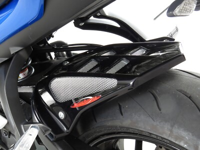 Hugger hinten Schlamm Spritzschutz Kotflügel SUZUKI GSX-S1000 15-22 MATT SCHWARZ - SILBER