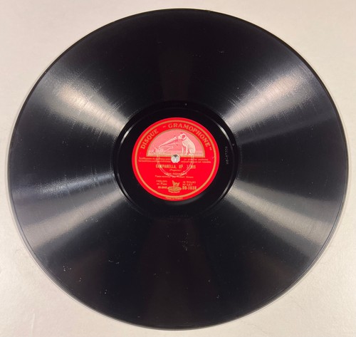 Yehudi Menuhin: Die Braut des Zaren (Violine) 78 Umdrehungen U/min 12" GRAMMOPHON DB 1638 - Bild 4 von 4