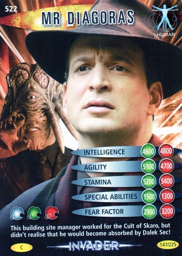 Doctor Who Battles In Time Individual Trading Cards ( Cards 351 to 600 ) - Picture 170 of 248