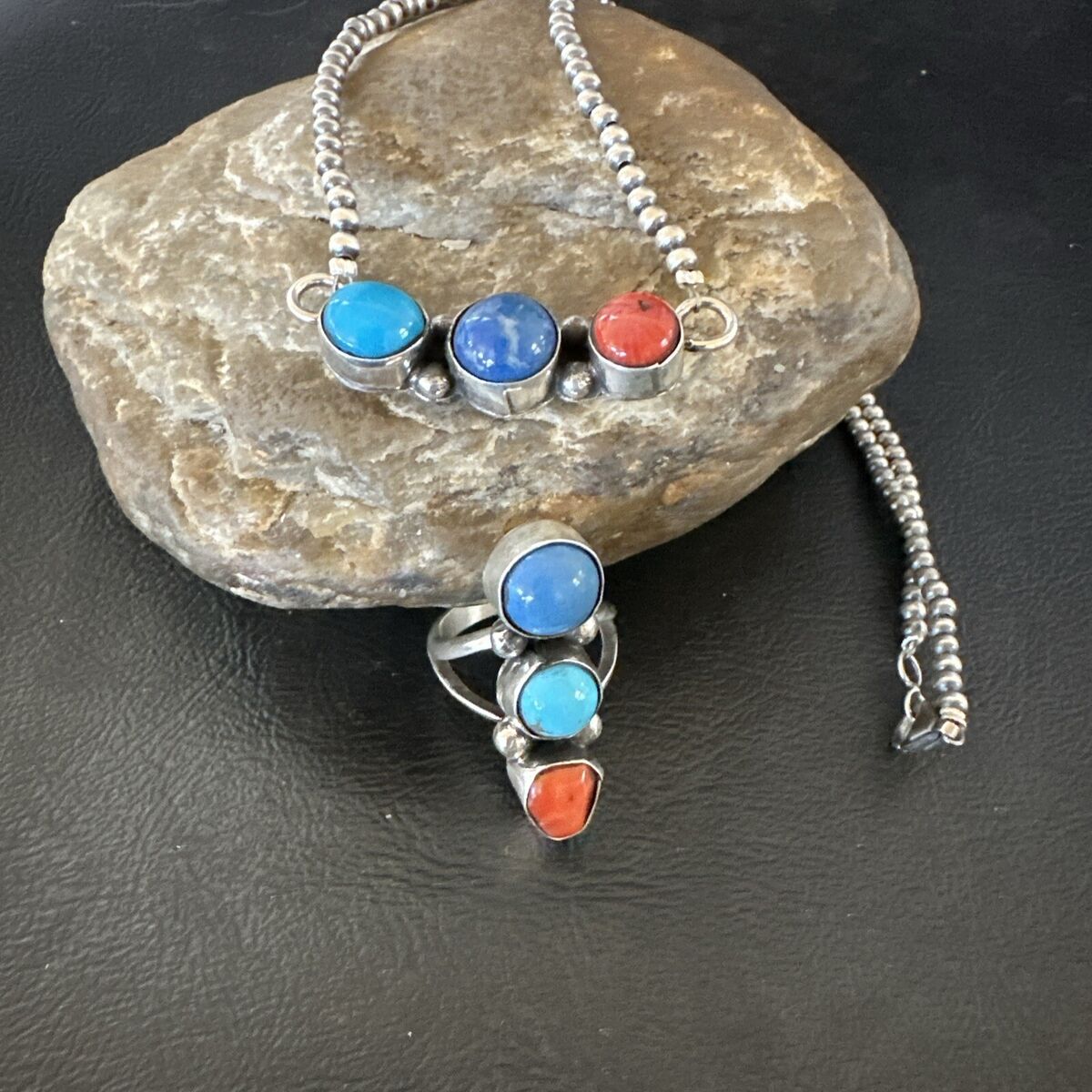 Unforgettable Native American Navajo Lapis Sterling Silver Bracelet Unforgettable Native American Navajo Lapis Sterling Silver Bracelet