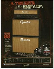 2011 EGNATOR Tweaker 88 Amplifier Amp Head Cabinet Stack magazine ad