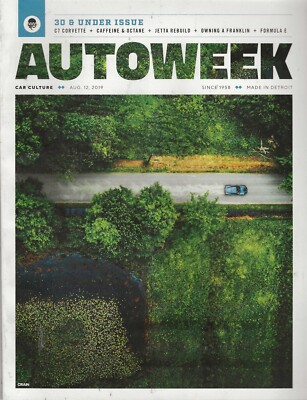 AUTOWEEK Magazine August 12, 2019 30 & UNDER ISSUE HTF RARE