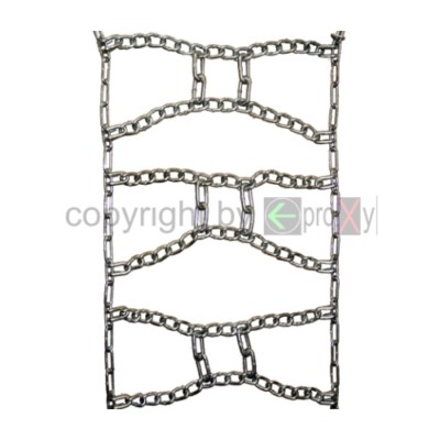 2 Schlepper Schneeketten 540/65-34 Traktor Doppel-Grip Ketten 16.9-34  R34 NEU