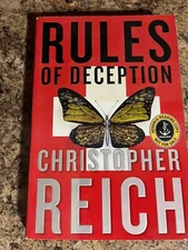 Christopher Reich Rules Of Deception  ARC Advance Reader Copy Proof Paperback