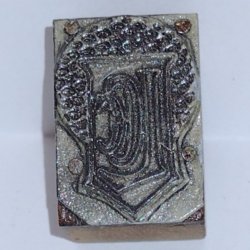 LCC Initials Printing Letterpress Printers Block Vintage  - Picture 7 of 12