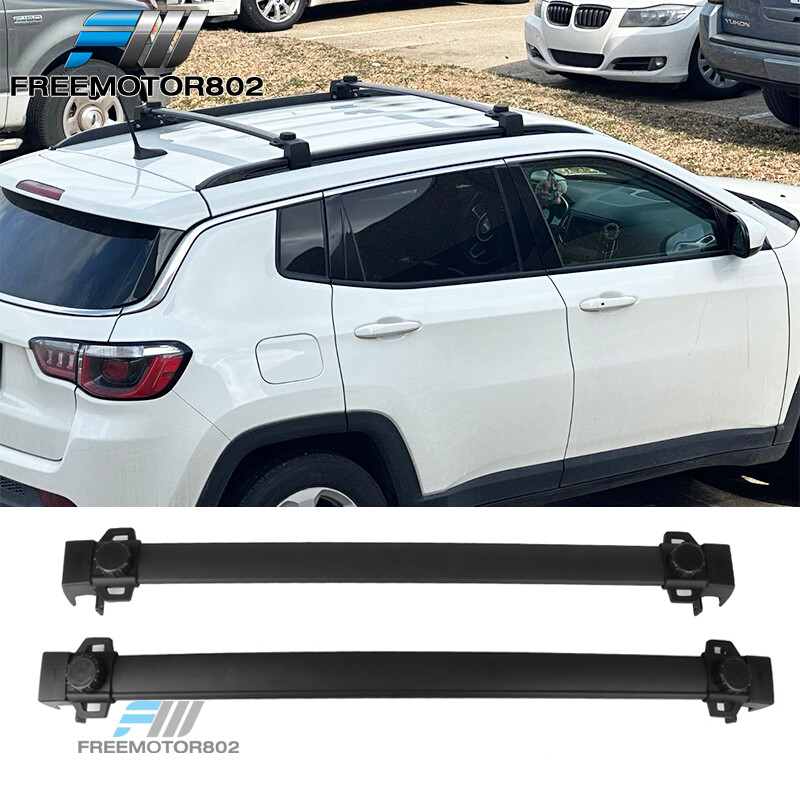 Tuyoung Lockable Roof Rack Cross Bars For Jeep Compass (2018-2025) – 260 Lbs Capacity, Aluminum - View #5