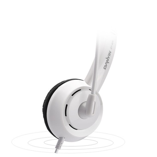 Kabelgebundener Stereo-Headset-Kopfhörer mit Geräuschunterdrückung und Mikrofon - Bild 10 von 12