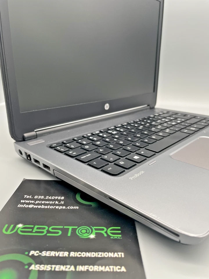 HP 640 G1 PROBOOK PENTIUM 3550M 4GB RAM 128GB SSD 14" FULL HD GAR 3 MESI WIN 10 - Immagine 2 di 4