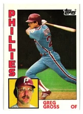 1984 Topps - #613 Greg Gross