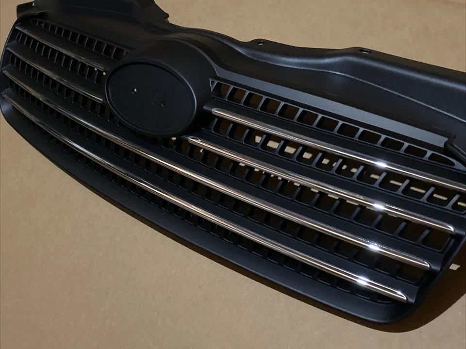 Parachoques delantero parrilla superior negro y cromado para HYUNDAI ACCENT GLS SEDAN 2007-2010 Foto 3 de 4