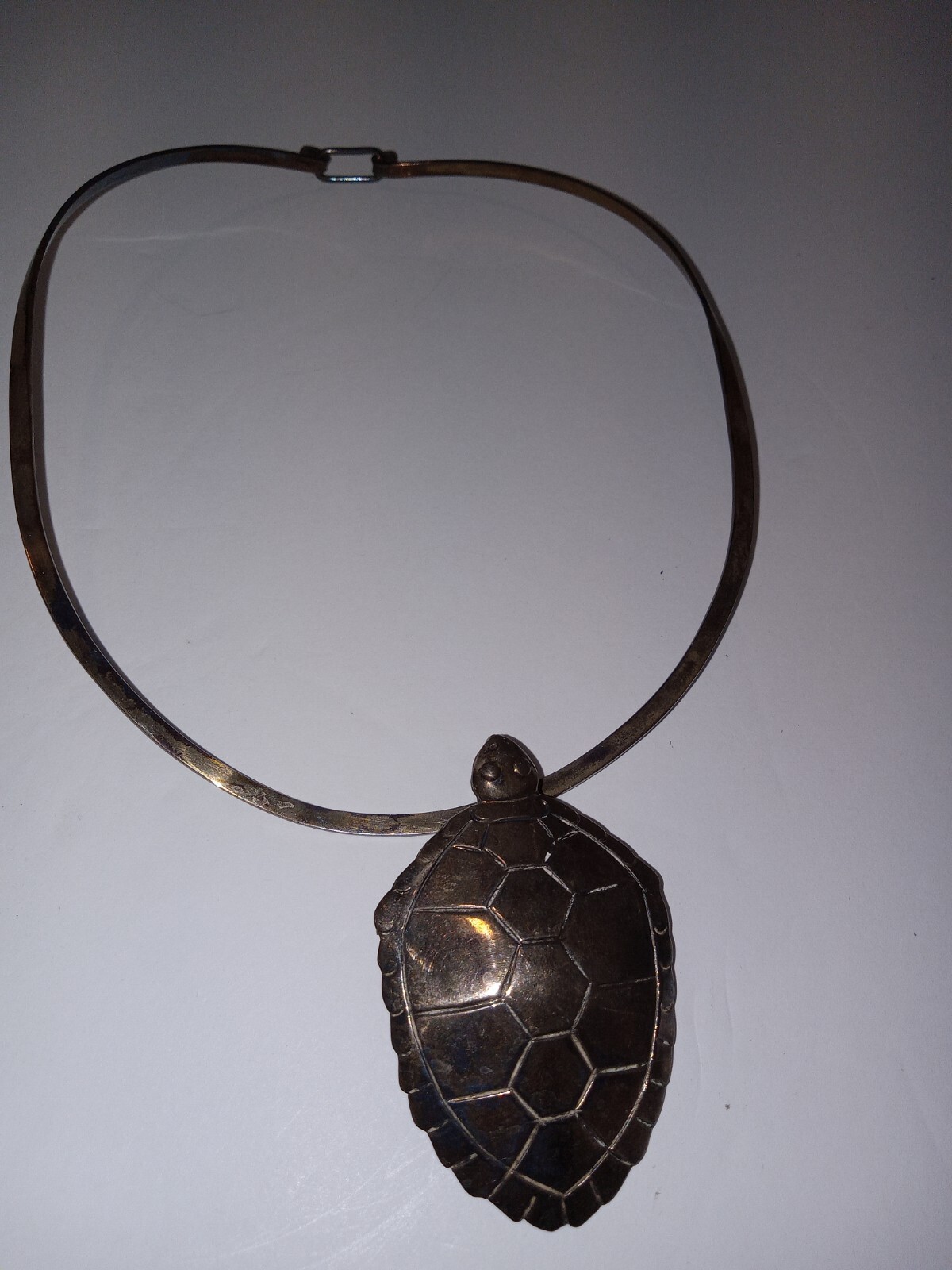 Vintage  Native American Solid Sterling Silver Tu… - image 3