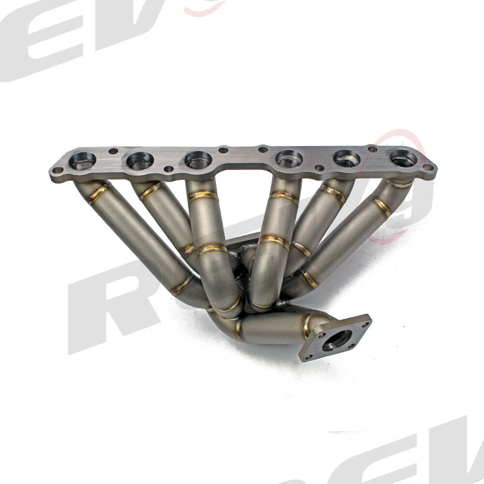 Rev9 Serie HP Para Toyota 2JZ-GE N/A Igual Longitud T4 Turbo Colector Dividido Fl. Foto 4 de 4