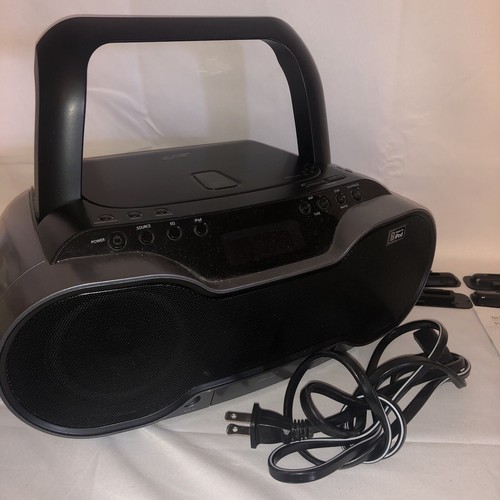 ilive portable music system IB319-IB Docking for iPod Remote Works CD Player - Picture 2 of 8