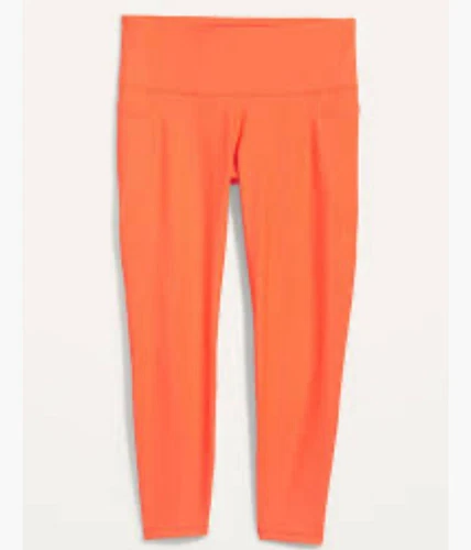 Old Navy Women’s Powersoft High Waisted 7/8 Leggings SZ Medium