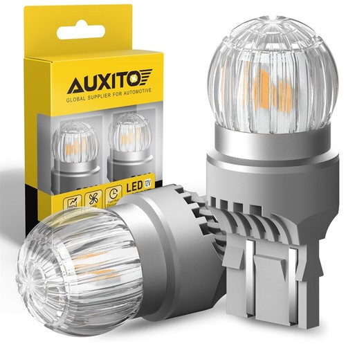 4 PIEZAS 7443 7440 LED Ámbar Amarillo Señal de Giro Estacionamiento Luces DRL Repuesto EON - Imagen 10 de 12