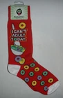 I Can't Adult Today Fruit Loops Cereal Unisex Pair of Socks by Funatic