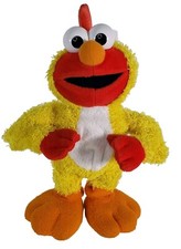 Sesame Street Chicken Dance Elmo Toy 2001 Fisher Price Mattel Dances Sings Talks