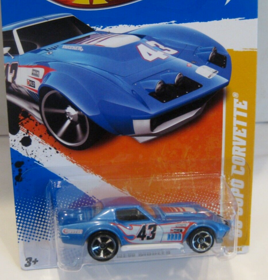 HOT WHEELS RACING ~ '69 CHEVY COPO CORVETTE ~