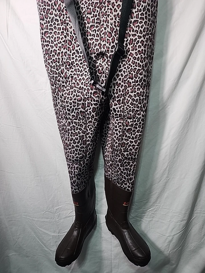 HISEA Women Neoprene Chest Waders 400G Insulated Bootfoot Fishing Hunting, 9 - Image 2 of 3